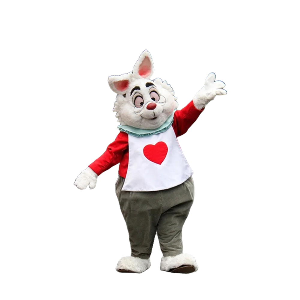 rabbit Mascot costume Adult Costume Cartoon Theme Mascotte Anime Cosplay Carnival Fancy Dress Kits for 2229