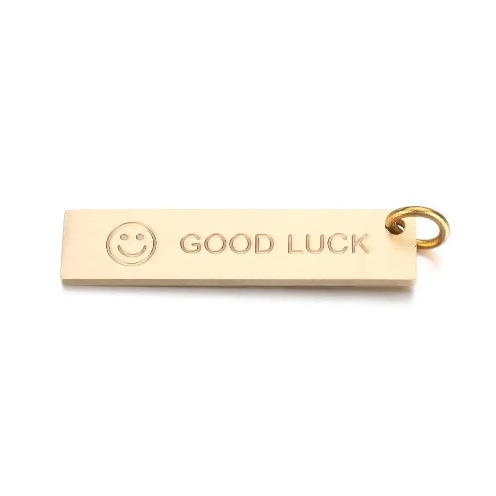 Unique Buckles Whistle Ruler Brass Keychain Jewelry Accessories Key Ring Pendant