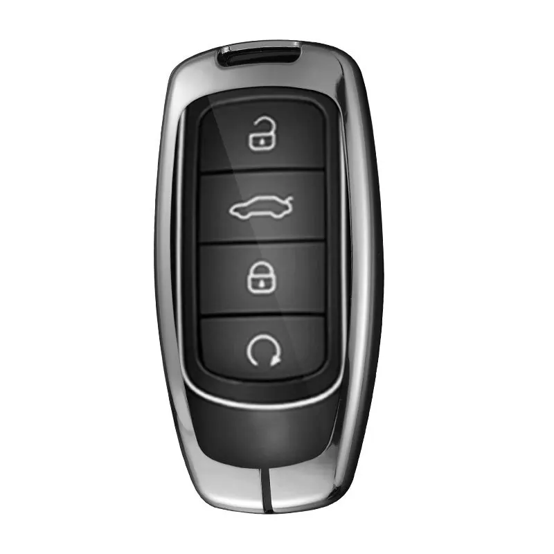 Zinc Alloy Leather Car Key Case Cover Protective Shell For Chery Jaecoo J7 J8 7 Tiggo 8plus 8 5 Plus 7pro Max Omoda 5 C5 Arrizo