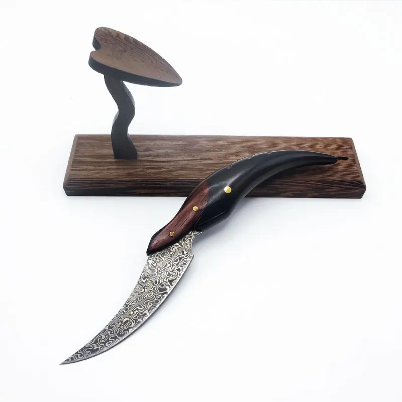 

Нож для фруктов высокой твердости из дамасской стали, подарочный набор, коллекция, украшение