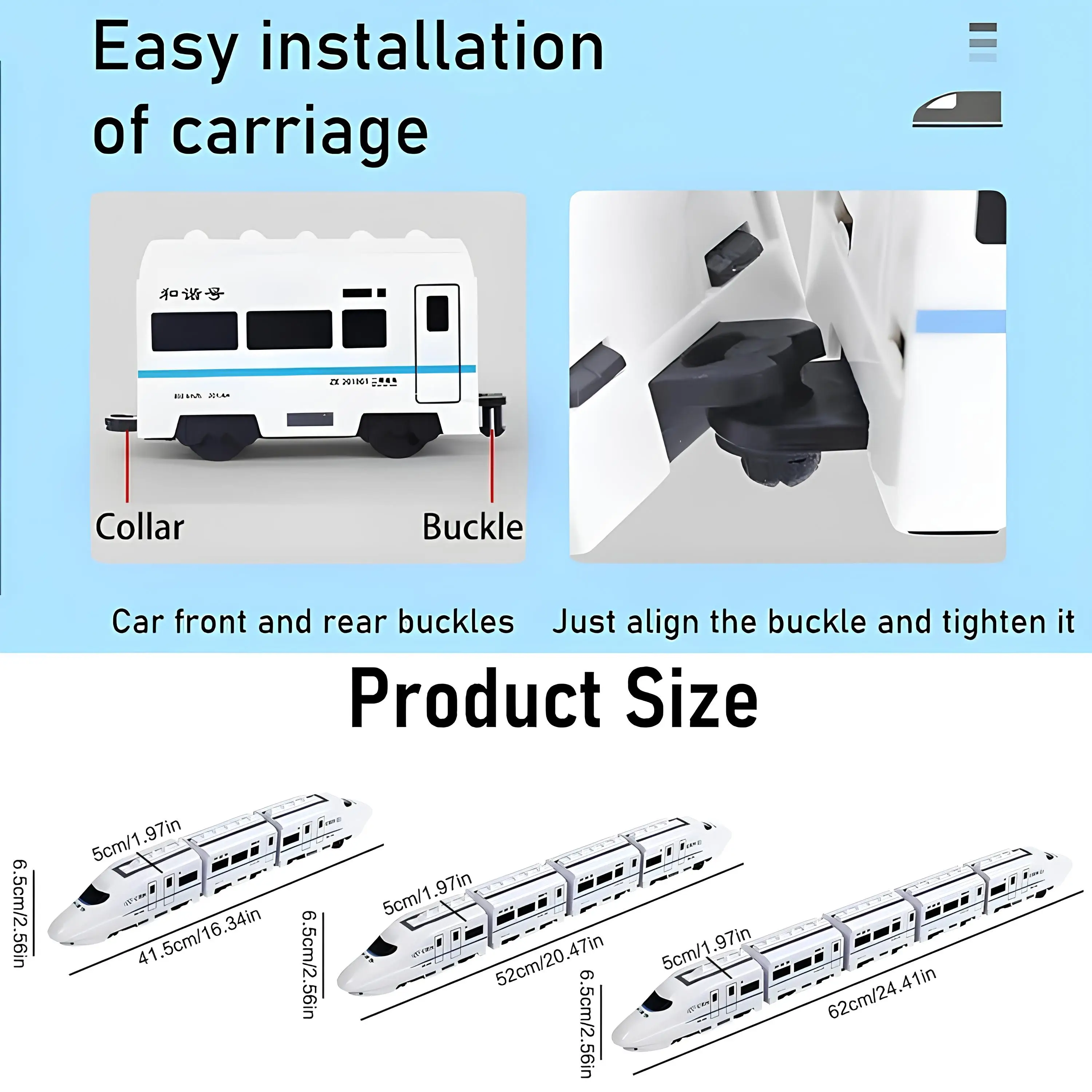어린이를 위한 고속 전기 기차 장난감, 조명과 소리가 있는 DIY 시뮬레이션 철도차, 소년과 소녀를 위한 교육용 플레이세트
