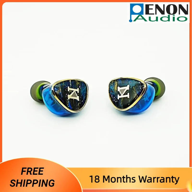 ISN Audio EBC80 2 Electrostatic +2 BA +2 DD +2 Bone Conduction Quad Drivers Hybrid 2Pin 0.78mm Audiophile In-Ear Earphone IEM