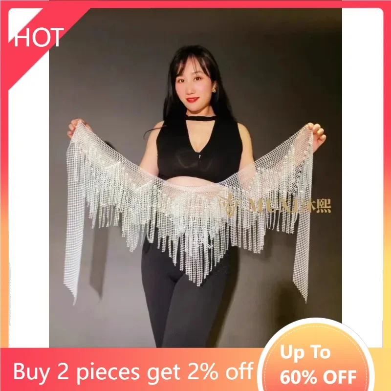 

Пояс для танца живота для взрослых по индивидуальному заказу, пояс с бриллиантами и звездной кисточкой, набедренный шарф, поясная цепочка, аксессуары для костюма для танца живота, пояса