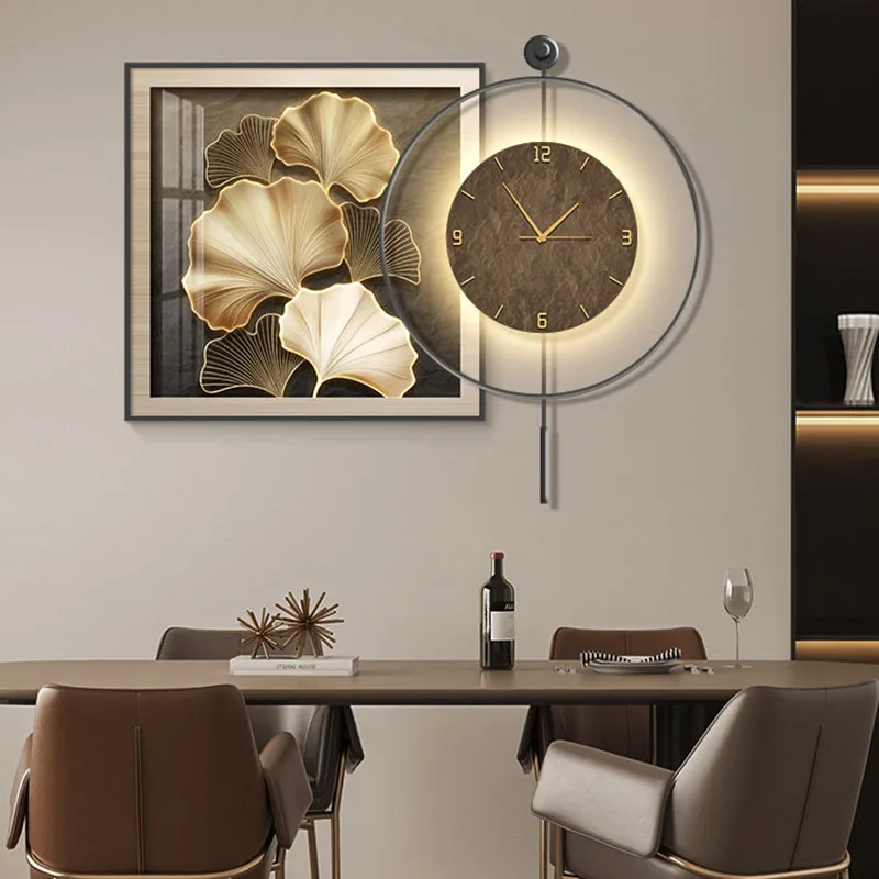 Y*-3d Large Modern Wall Watch Minimalist Silent Romantic Aesthetic Wall Clocks Simple Fashion Murale Ornaments Home Decor