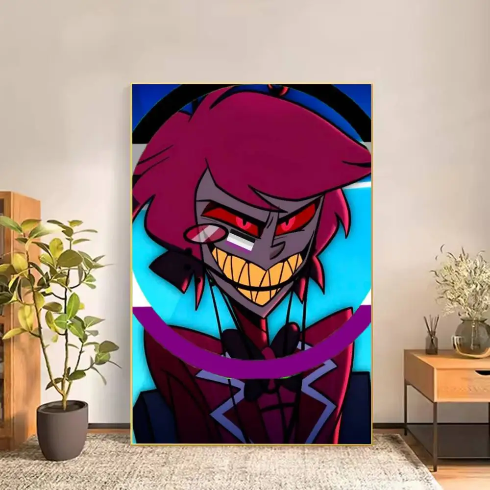 A-Alastor The Radio Demon Poster HD Self Adhesive Waterproof Wall Art Ideal for Home Office Dorm Gift