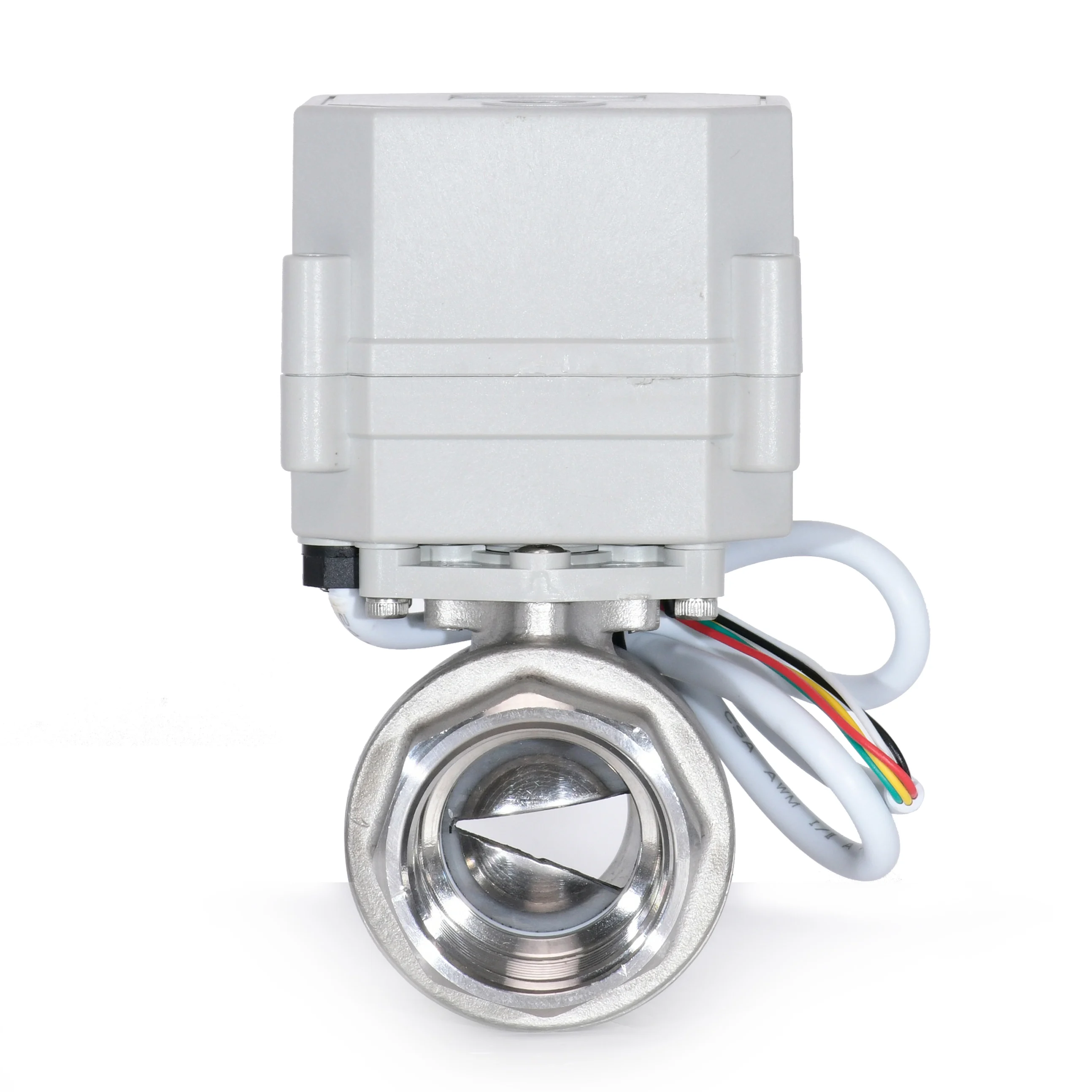 A20-M15-S2-C 2 Way 1/2 DN15 V Ball SS304 Input 0-5v Proportional Electric Valve Modulating Valve