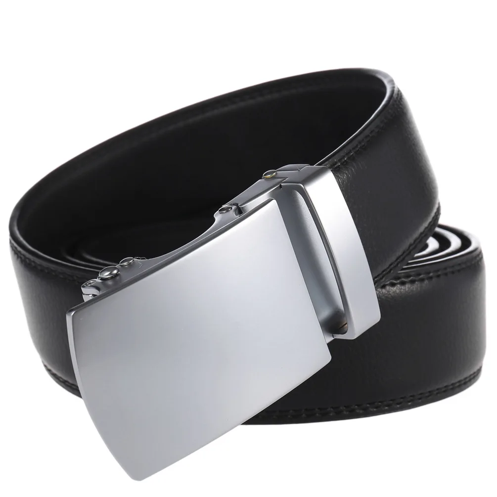 Männer Gürtel Echtes Leder Strap Männlich Bund Automatische Schnalle Business Gürtel für Männer Hohe Qualität Gürtel Gürtel Für Jeans – Detail 21
