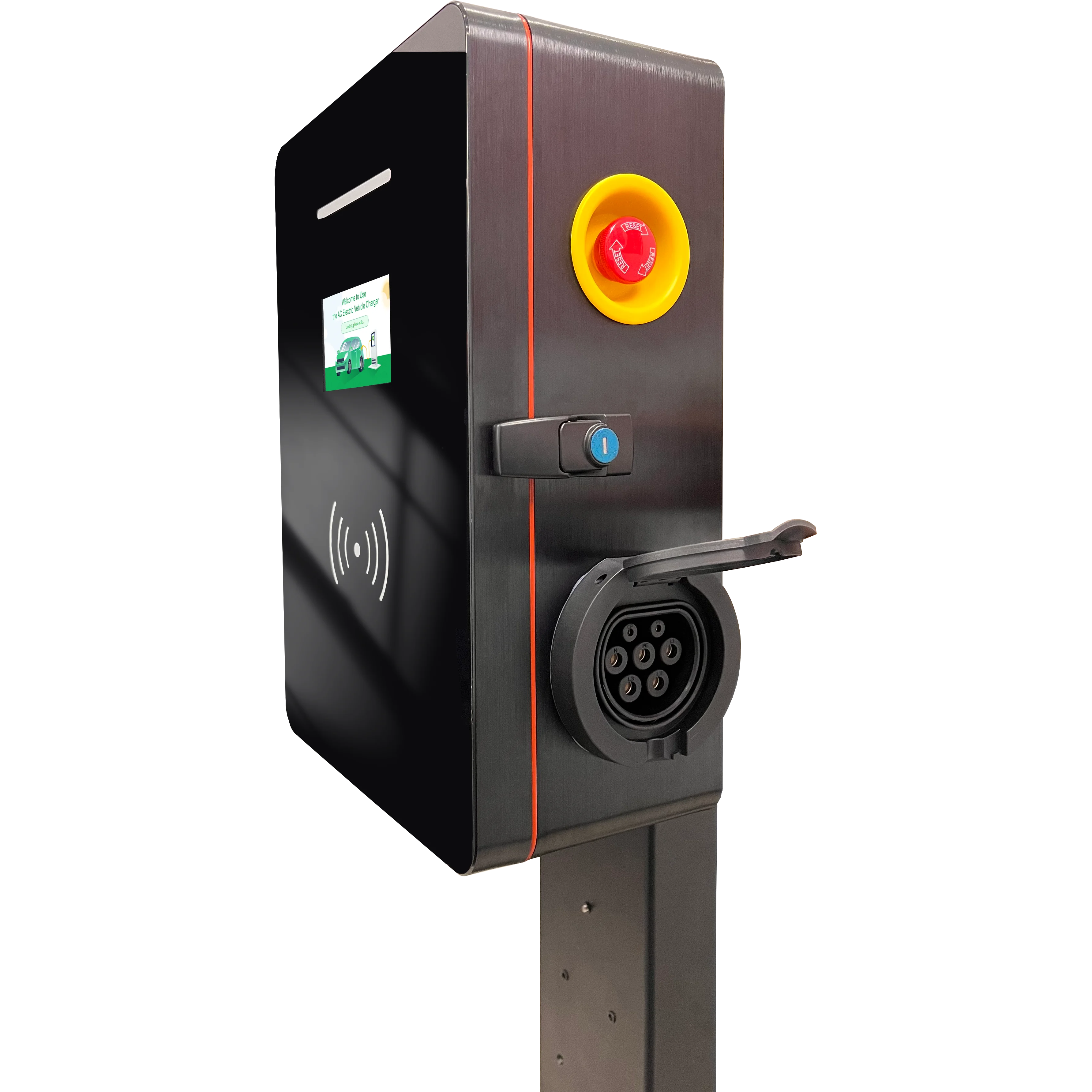 

TARY Factory Outlet Wall-mounted AC Charging Station for Commercial Use 14KW 22KW 44KW OCCP APP FRID
