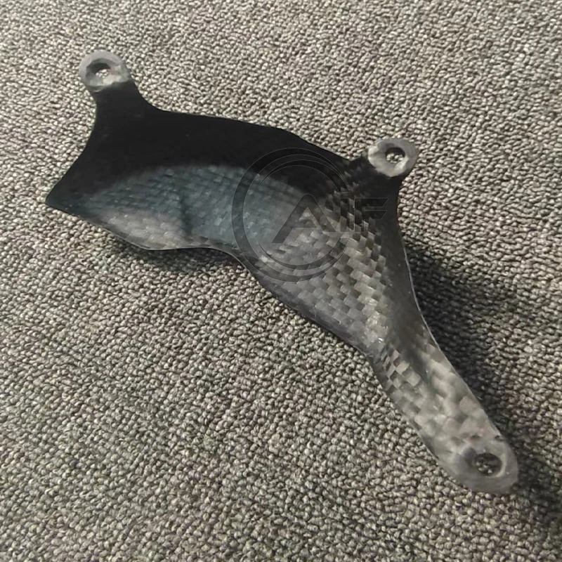 ل Ducati Panigale V4 V4 4s 2025 2018-2024 غطاء المولد الأيسر من ألياف الكربون ، غطاء حماية مبيت المحرك