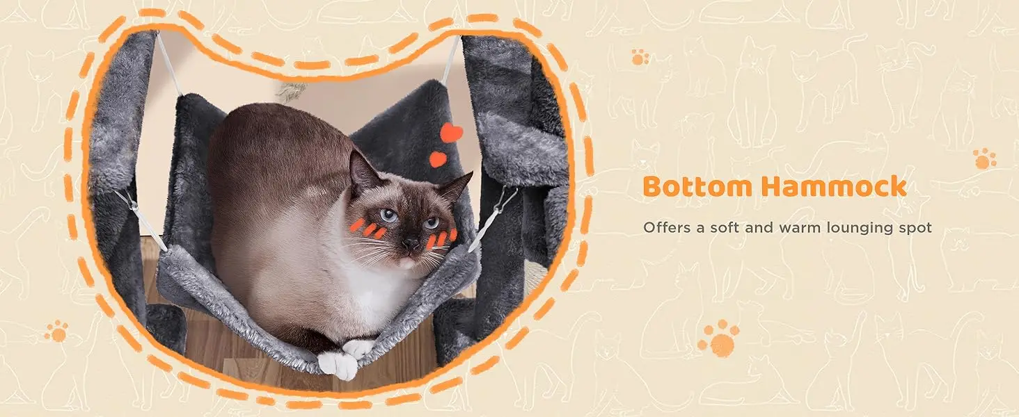Funny Cat Hammock