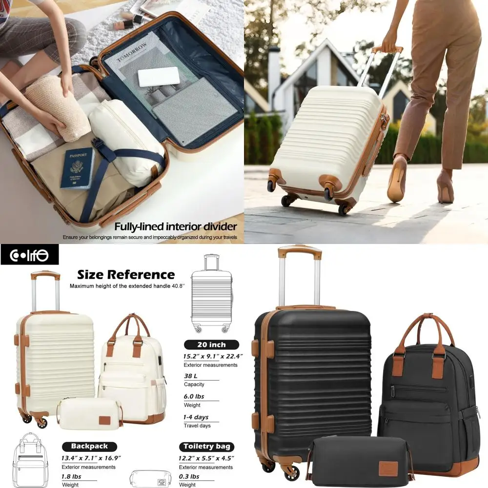 3-Piece Hardside Sp…