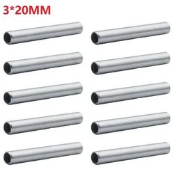 10pcs PT100 DS18B20 Temperature Sensor Stainless Steel Casing Pipes Protective Sleeve 6*50mm Sleeve Sensor Protector Cover