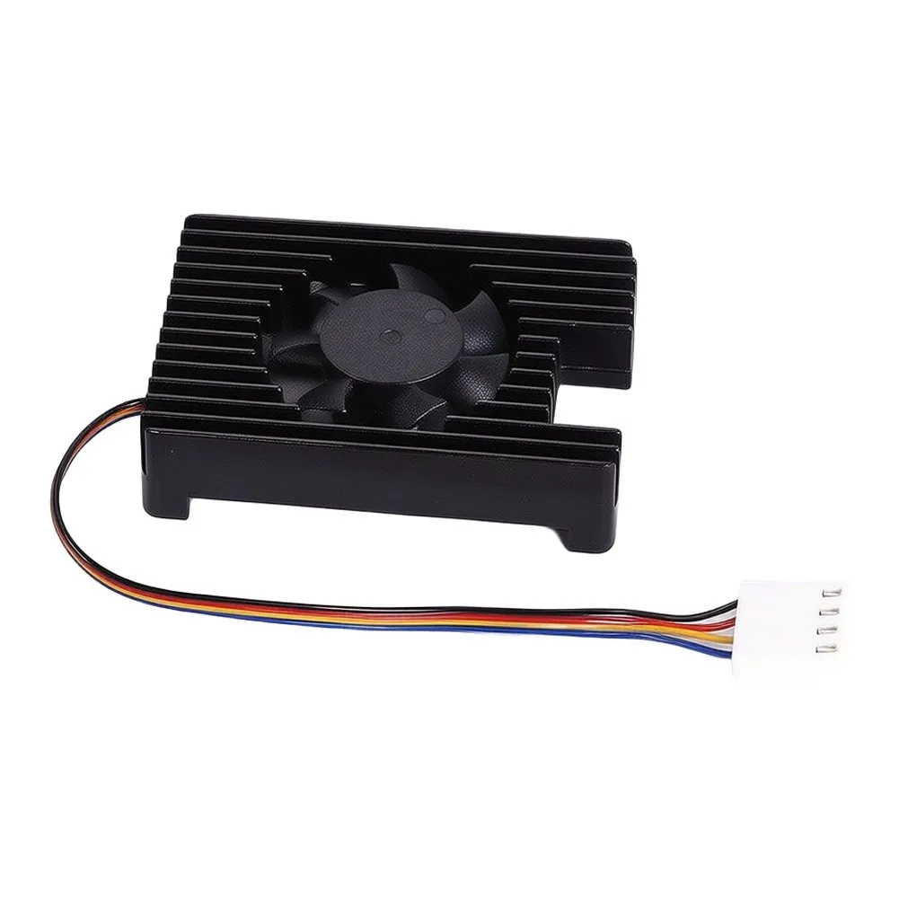 For CM4 Optimized Aluminum Heatsink with Integrated 3007 12V For Fan for Consistent For Raspberry Pi Performance