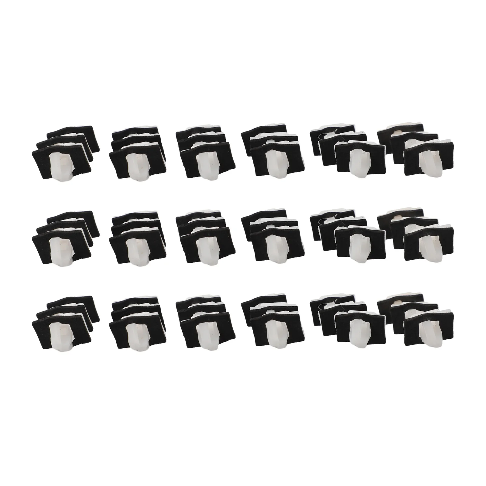 50pcs Auto Fastener Clip Nylon Door Panel Moulding Clips For Entourage For Tucson 2005-On 87756-2E000 Car Accessories