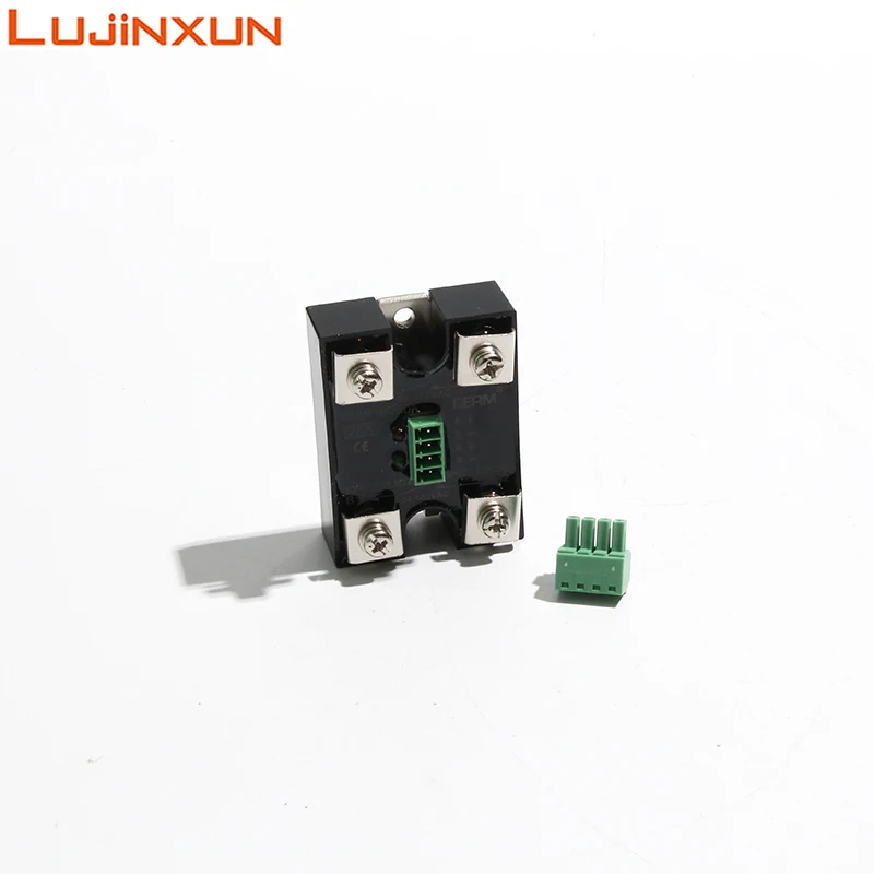 

LUJINXUN SSR BERM-SK10DA DK10DA Двухканальный двойной контроллер 59X45 мм Управление постоянным током AC SK-DA Однофазный