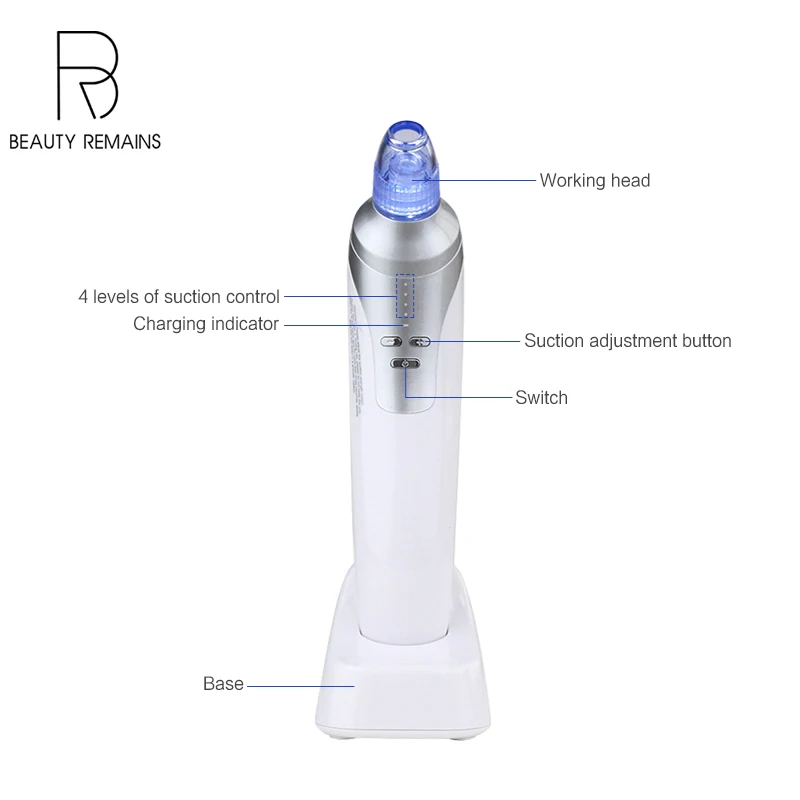 

A Full Set Of Cleaning Tools To Remove Blackheads From The Face Vacuum Pore Cleaner Infuser To Infuse Essence Pore-contracting