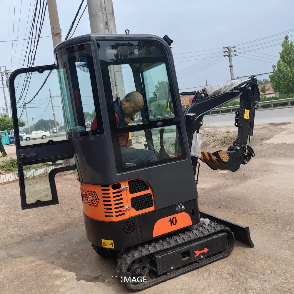 1 Ton Hydraulic Mini Excavator Machine Small Excavator and Digger
