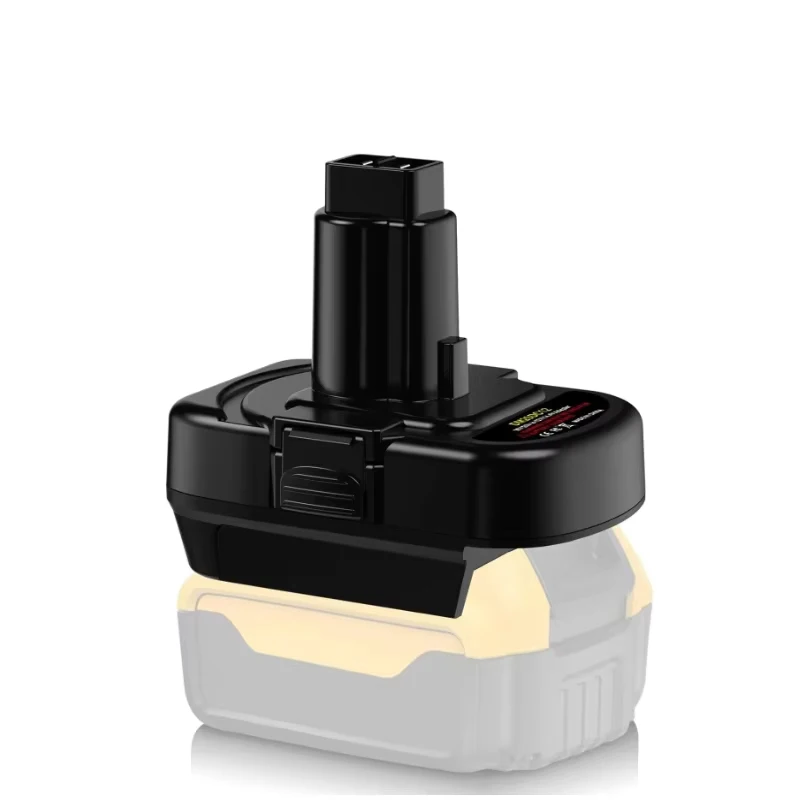 

Адаптер для преобразователя литиевой батареи Dewalt/Milwaukee 18 В для электрических инструментов Dewalt 12 В, замена батарей 12 В