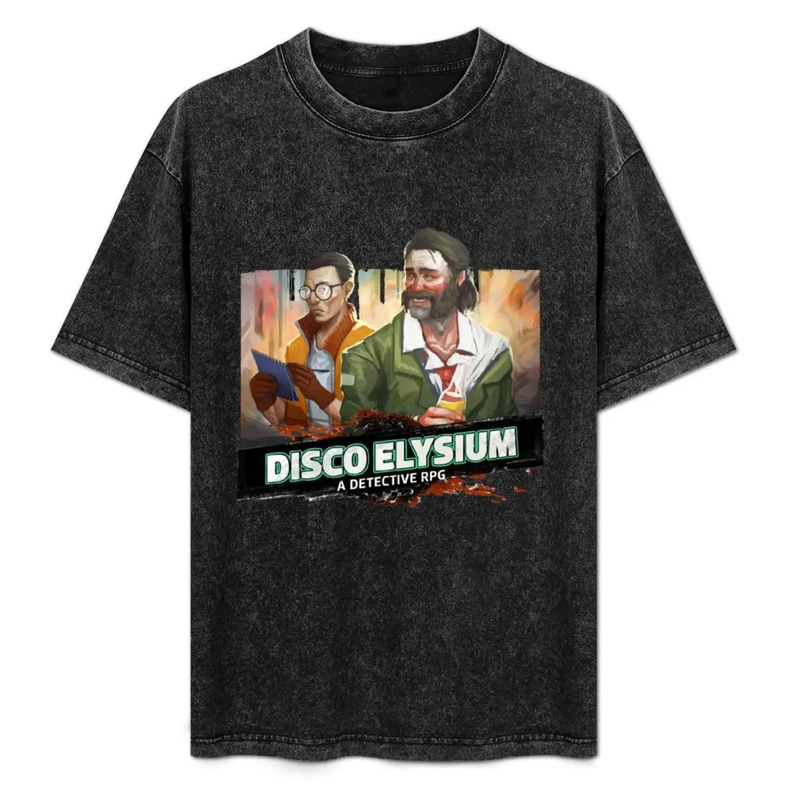 

disco elysium lover T-Shirt t shirts for man graphic tees t shirt man plain T-Shirt