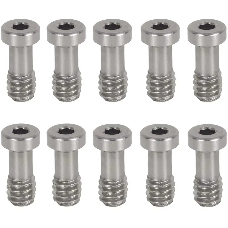 10 stücke Kamera Schraube 1/4 "-20 Edelstahl Hex Innensechskant für DSLR Kamera Käfig Stativ Schnell Release Platte montage Schraube