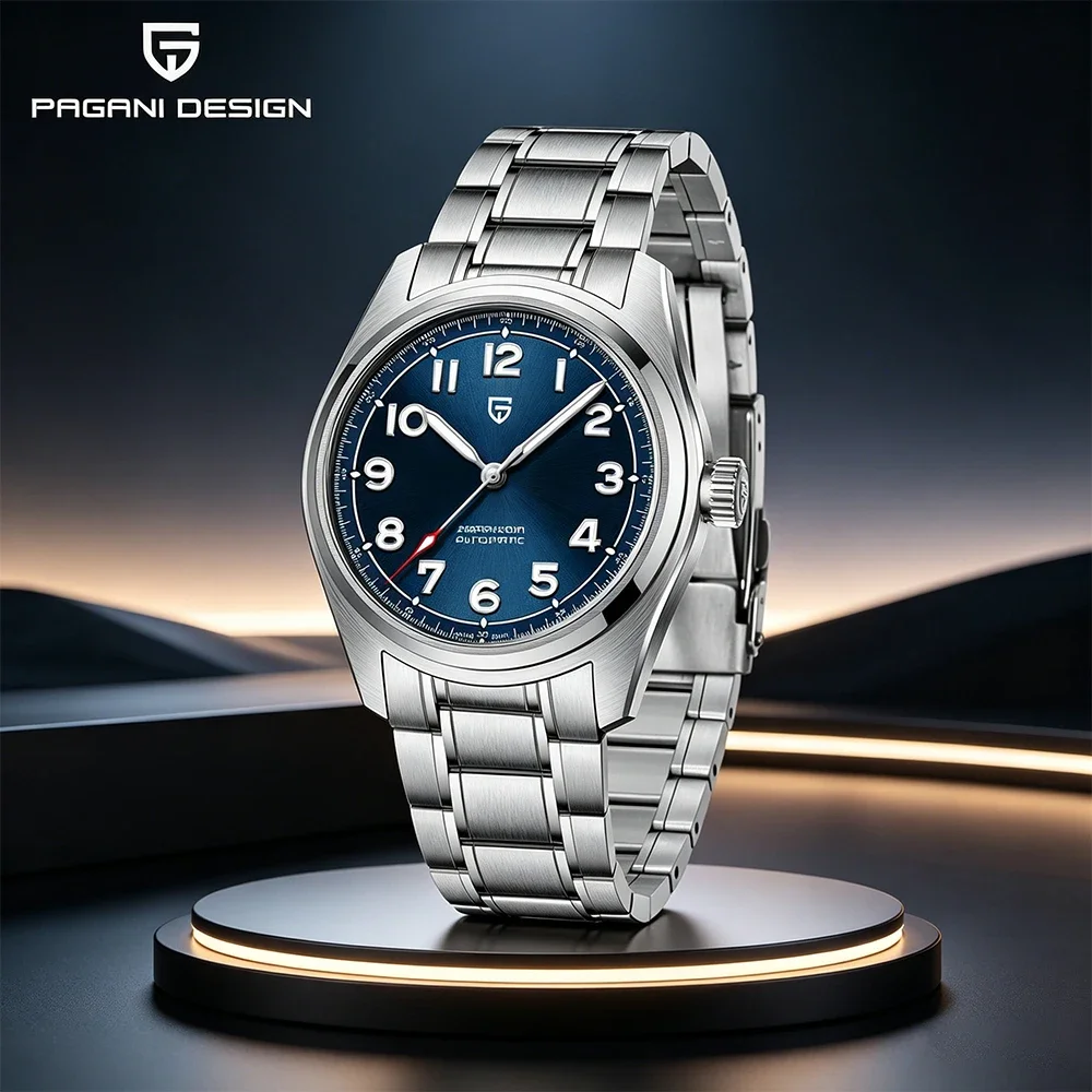 

PAGANI DESIGN Pilot Men Automatic Mechanical Wristwatches Seiko NH35 Luxury 38MM Sapphire Waterproof Sports reloj hombre