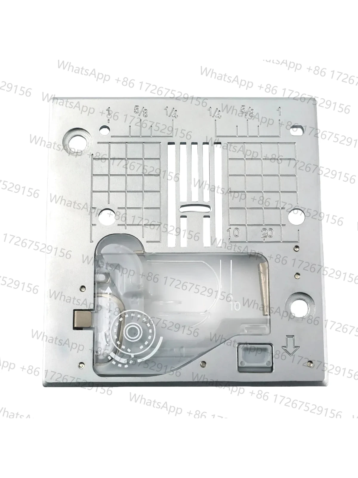 400-79367 Needle Plate ASM. Fit JUKI HZL-F300, F400, F600, G110, G120, G210, G220, FEI YUE FY-700 Sewing Machines