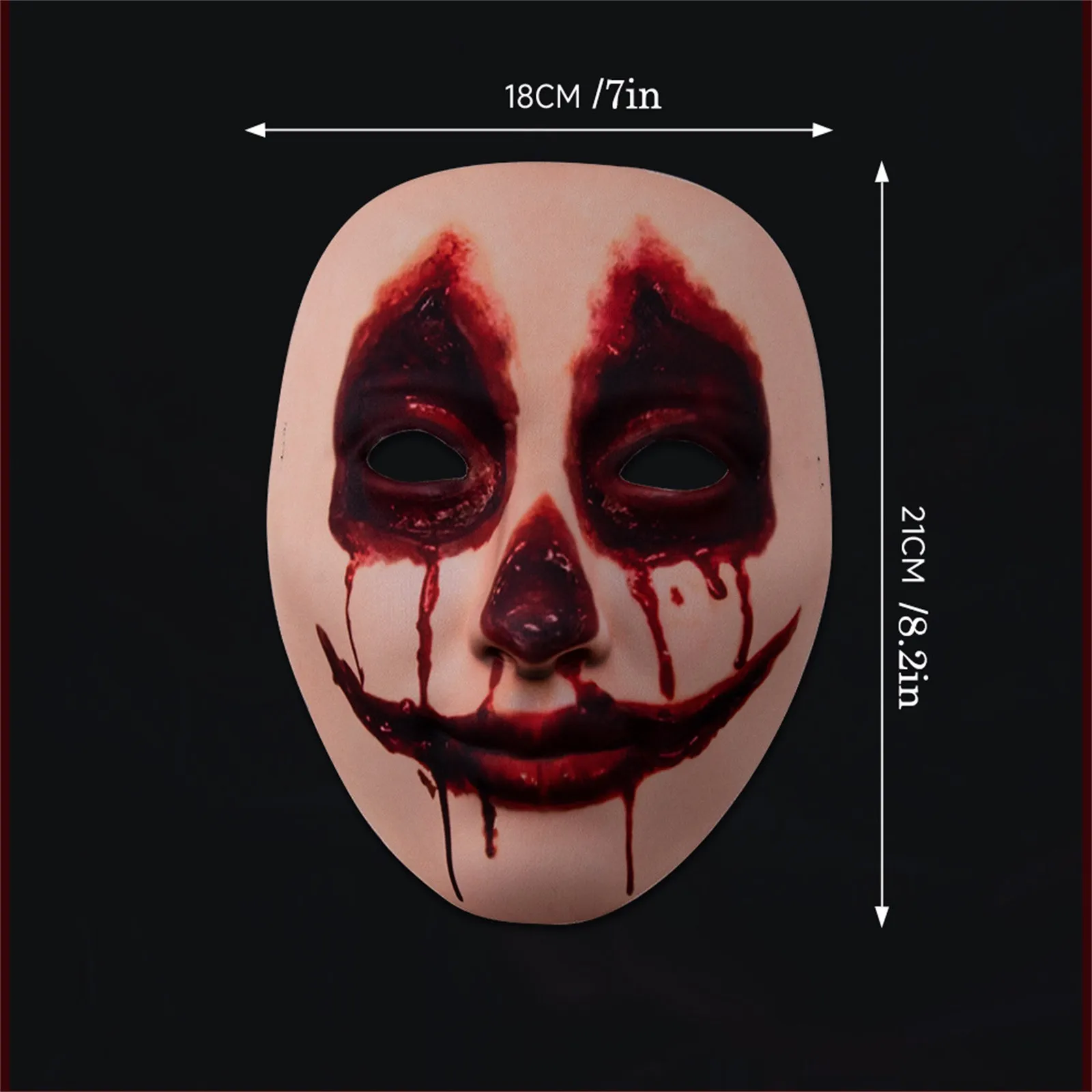 Sposa gotica per adulti Costume di Halloween Velo Fiore Fascia per capelli Cerchietto per capelli insanguinato Serie scura Spaventoso Sposa fantasma Maschera per il viso Puntelli