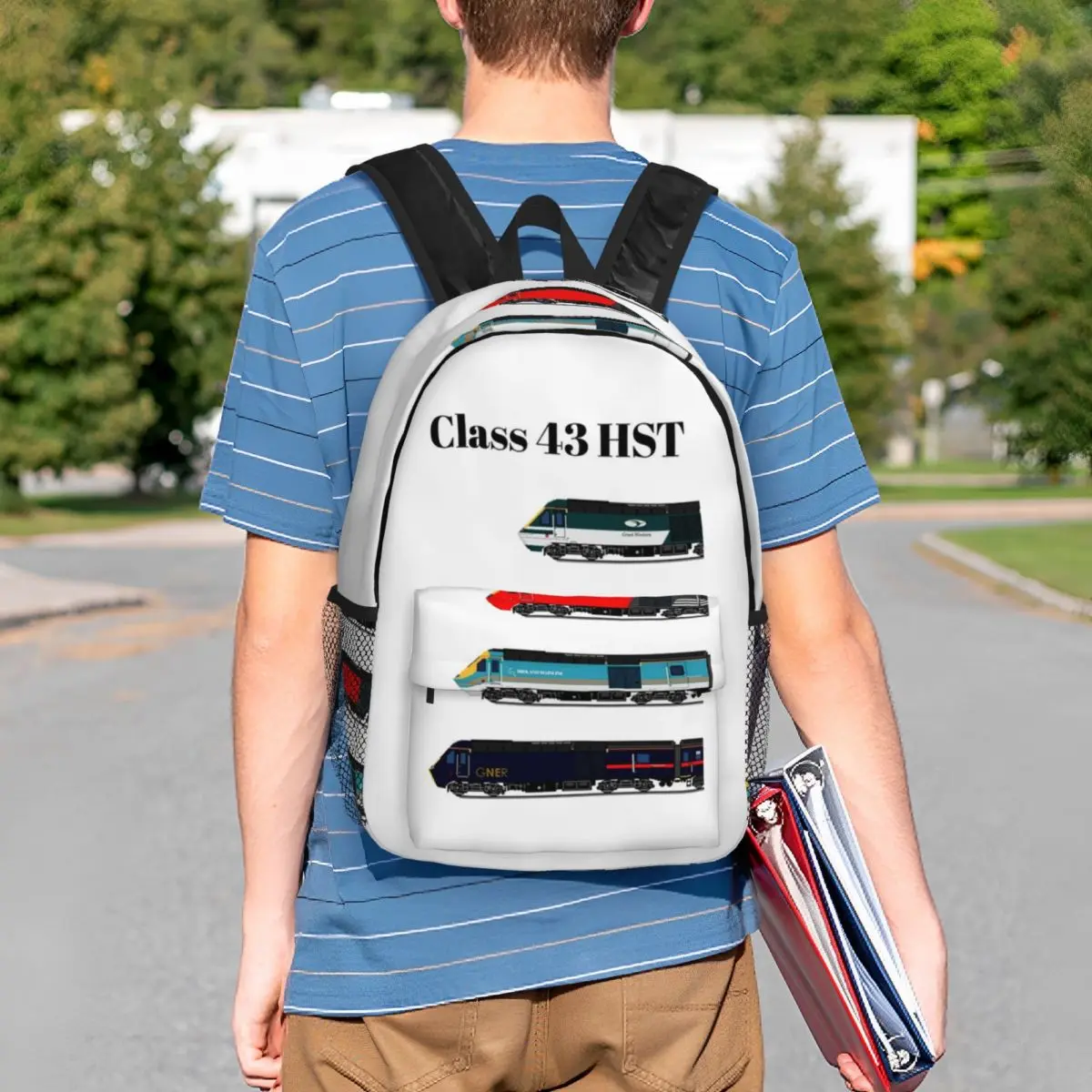 Hst Hst Class 43 Locomotives Backpack Student BookBag Children School Bag Laptop Shoulder Bags for Men Women - Aliexpress Deal