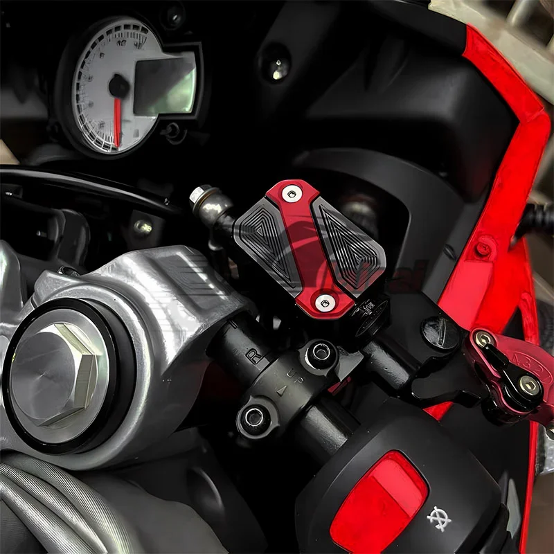 Fit For SR GT200 SR GT 125 200 SR GT125 2022-2024 Front Brake Fluid Cylinder Master Reservoir Cover Cap