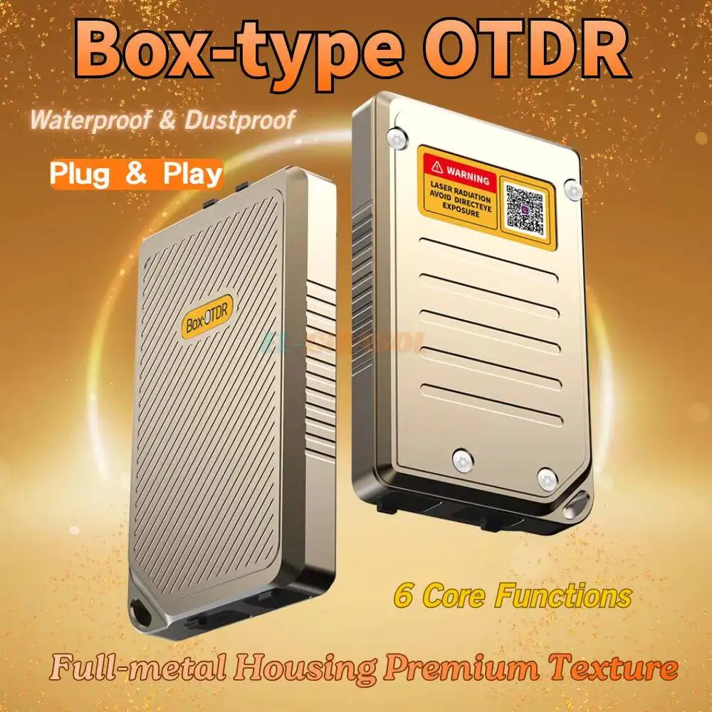 Plug and Play Box OTDR Tester NOVKER NK1500 Active Fiber Fault Locator 1310/1550nm 1610nm Optical Fiber Test Equipment