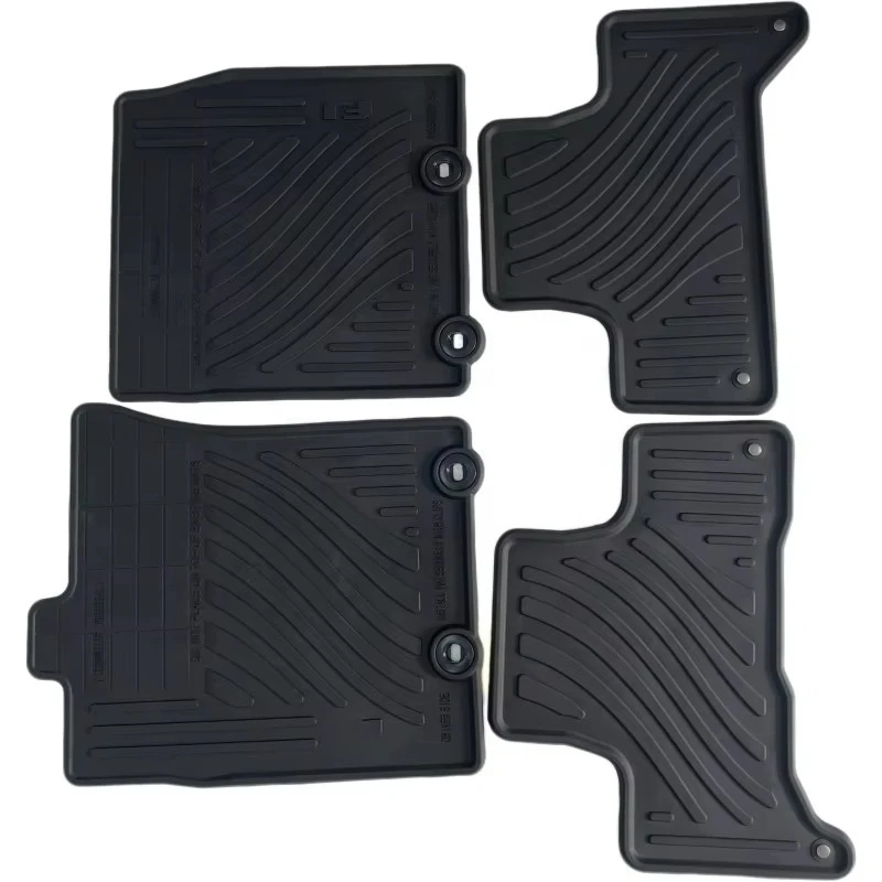 Waterproof Car Floor Mats for All-Weather Non-Slip and Odorless Custom Front/Rear Seat Vehicle Interior Protective Mats
