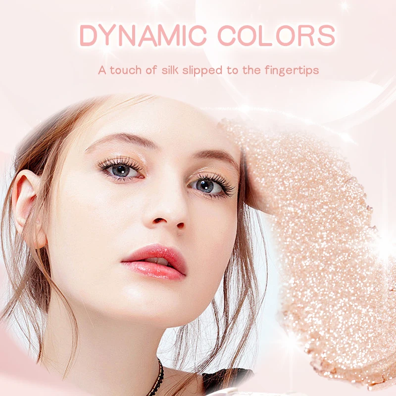 NOVO Smart Eyes Eye Shadow Monochrome Glitter Eye Shadow Monochrome Eye Shadow Palette Pearl Shining Eye Cosmetics