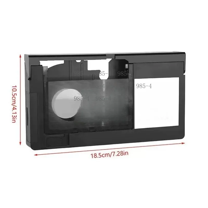 Old VHS to VHSC Video Tape Conversion Box Adapter Half Size Video Tape Converter