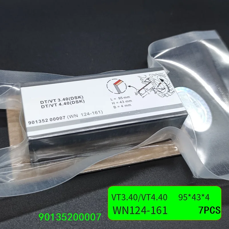 Imported by Germany 7 vanes per set special carbon vanes Blades carbon vanes WN124-161