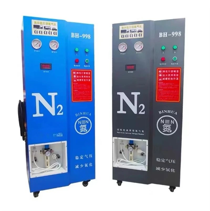 99% Pure Nitrogen Generator High-Pressure Automatic Inflator Machine for Car and Truck