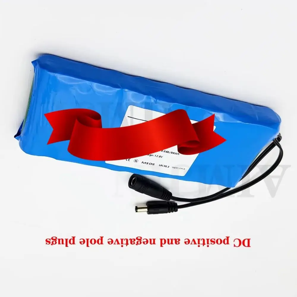 

12V 8Ah 3S3P Battery Pack Lithium ion 18650 12V 8000mAh DC12.6V Large Capacity Rechargeable Battery with BMS