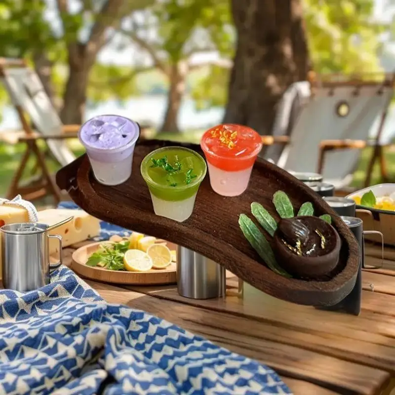 Miniature Dollhouse Accessories - Coconut Water Series Beverage Table Display Models, Dessert Accessories 2 Pcs