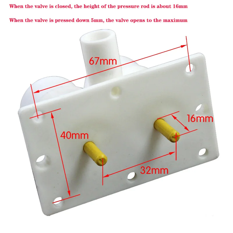 Смеситель-дозатор, встроенный двойной механический шаровой клапан, ключ, трубопроводная машина, переключатель сопла для холодной и горячей воды