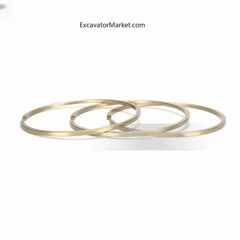 Excavator Accessories Bulldozer TY160 D65 intersection oil seal copper ring 140 * 130 * 4.5 oil cylinder copper ring KZ brand