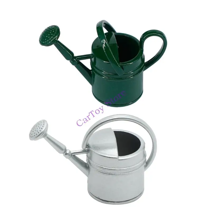 

Реалистичные уличные садовые декоры Мини-лейка для сцен кукольных домиков масштаба 1/12