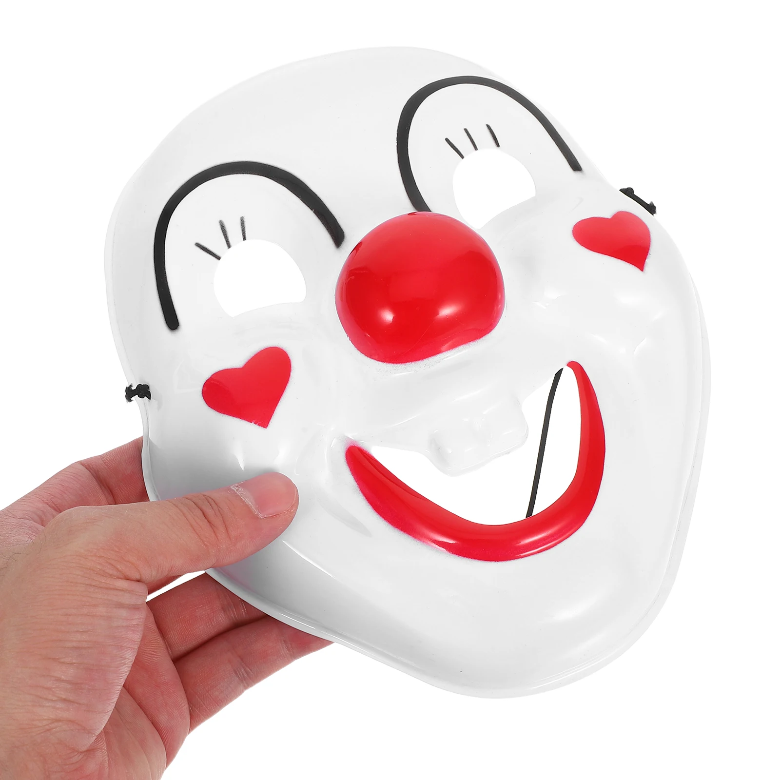 

Party Clown Mask Face Cosplay Costume Creepy Plastic Accessories Adult Halloween
