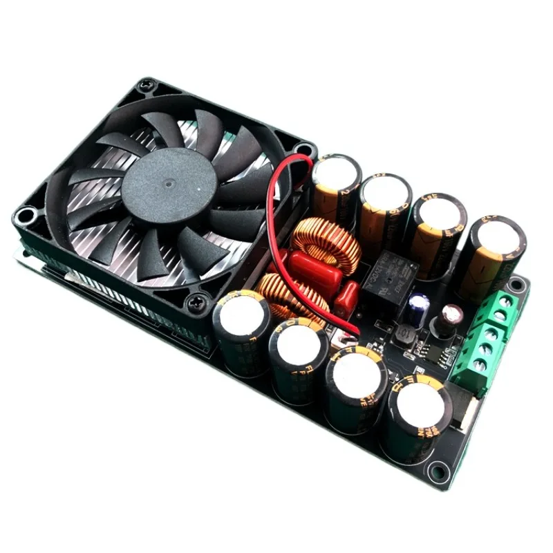 HIFI single voltage stereo high-power D-class digital amplifier board 1000W/1500W with relay protection