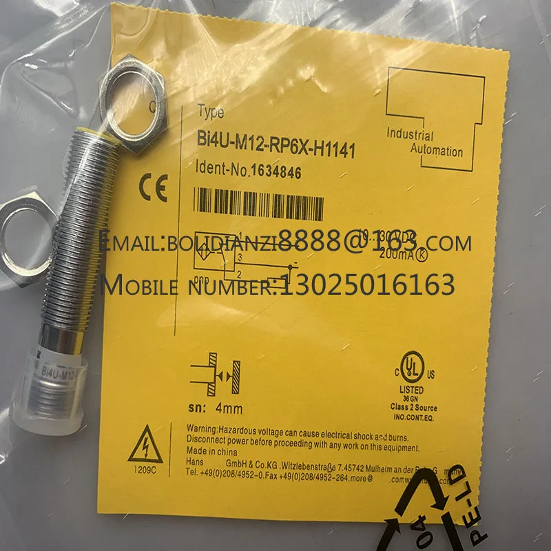 New proximity switch sensorBI4U-M12-RP6X BI4U-M12-RP6X-H1141