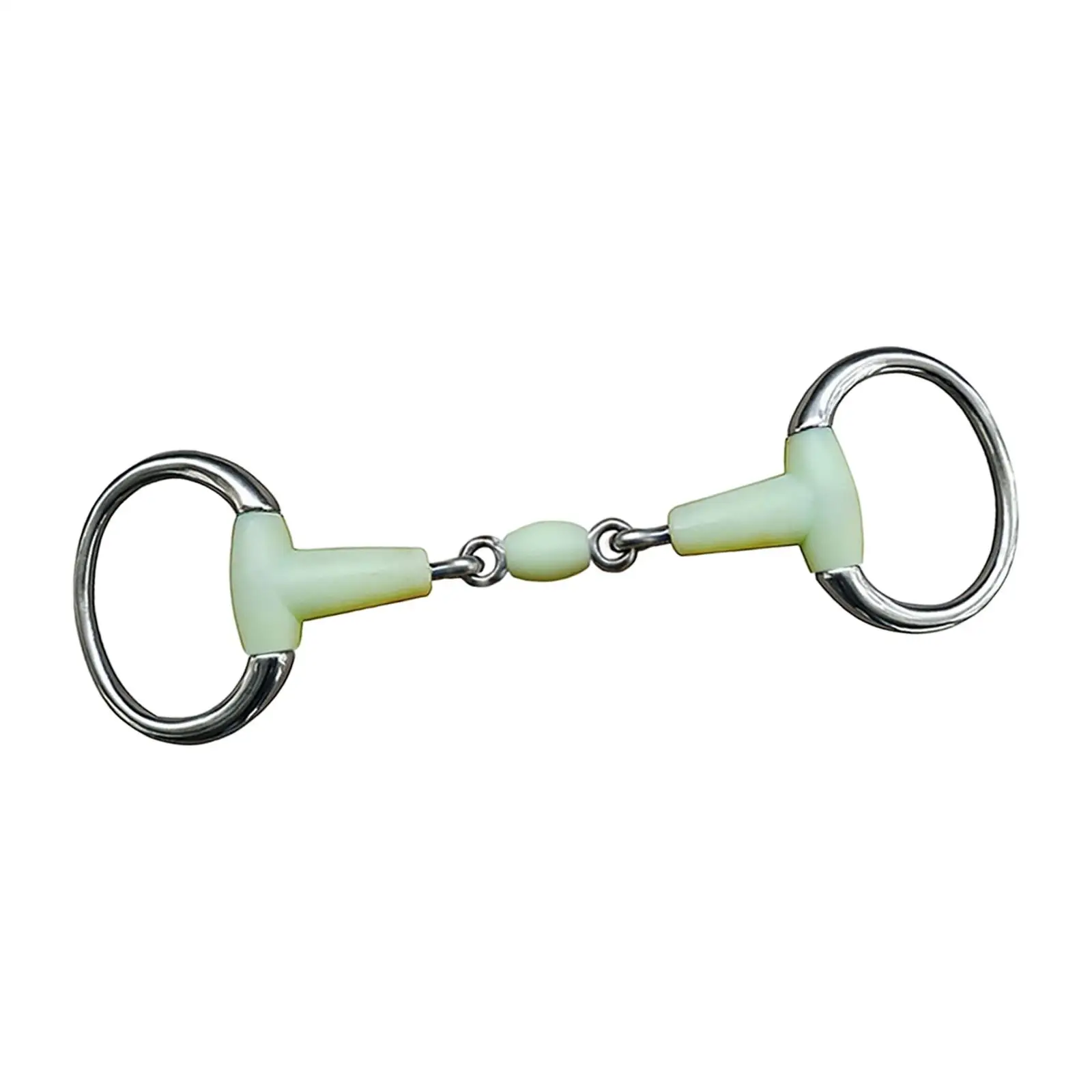 Punta de caballo resistente al desgaste, herramienta de Snaffle para entrenamiento de caballos, de acero inoxidable, equipo de tiro, Mules