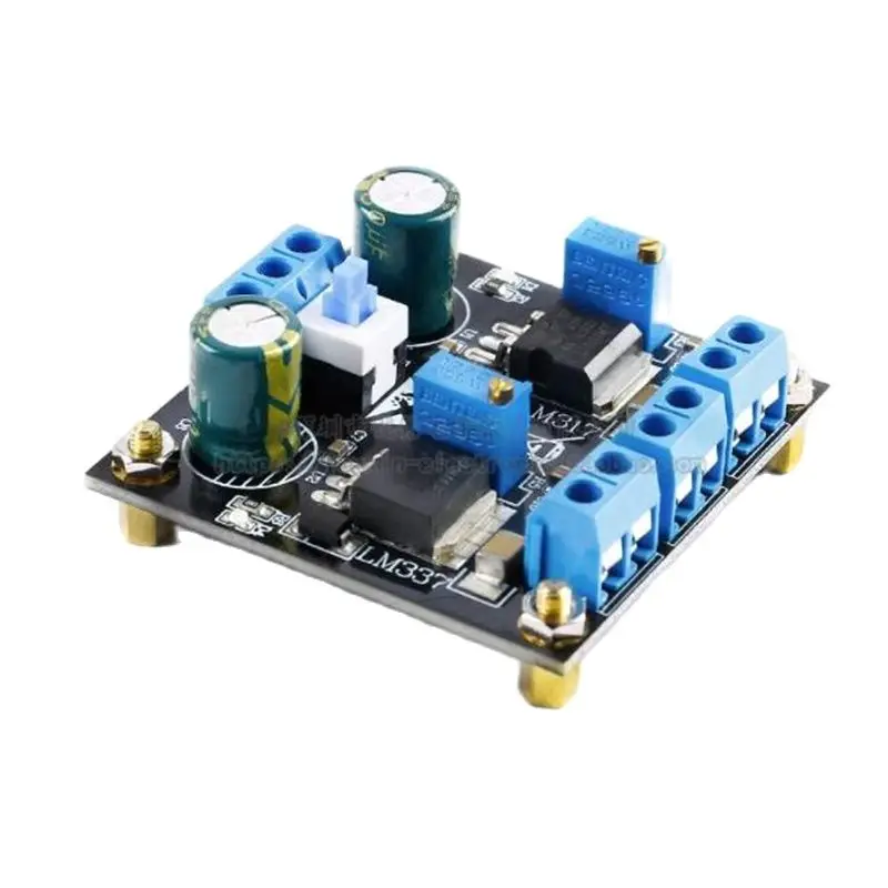 LM317 LM337 Positive and Negative Linear Regulated  Supply Adjustable  Module Step-down Power Supp