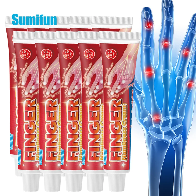 

5/10pcs Sumifun Anti Arthritis Joint Pain Relief Ointment Tenosynovitis Sports Care Cream Hand Wrist Thumb Ache Therapy Plaster