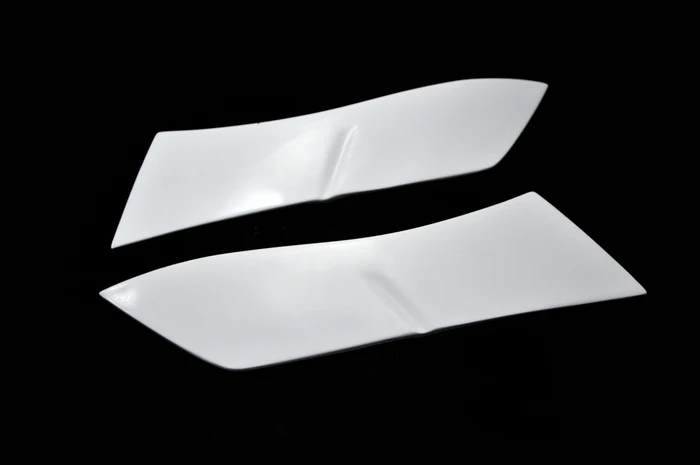 

Подходит для EVO 8 9 VTX Cyber Evo, автозапчасти, оптоволокно, неокрашенное стекло, пара заднего бокового крыла