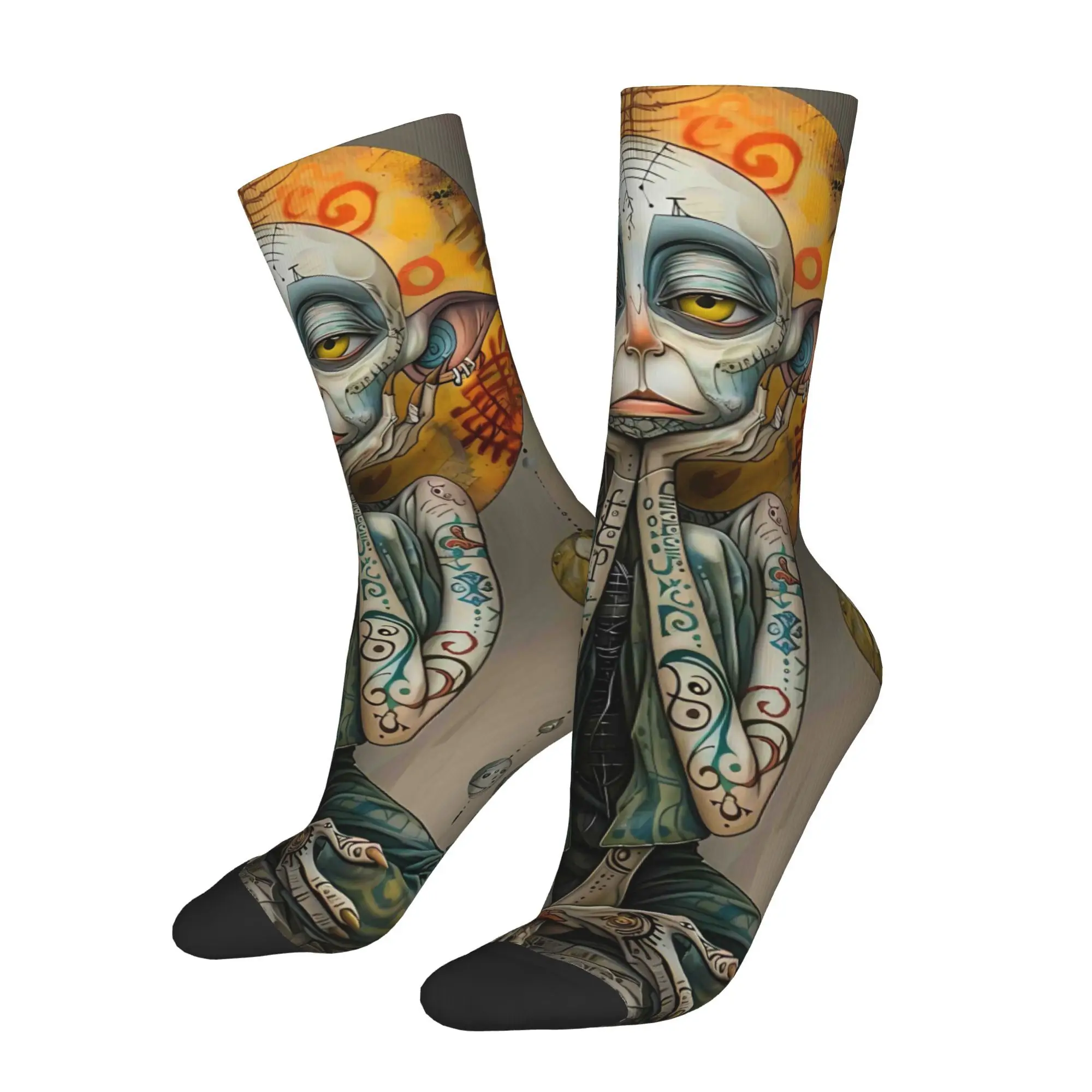 

Elf Animal Sock Printed Man Polyester