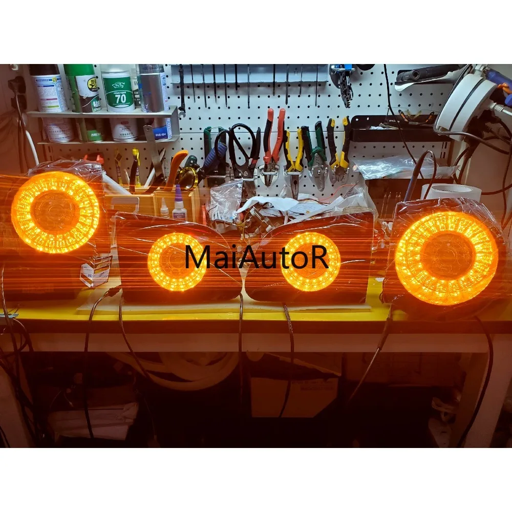 Car LED Tail Light for VW Passat R36 Station Wagon Rear Taillight Brake Driving Reversing Lamp Turn Signal Plug and Play Parts