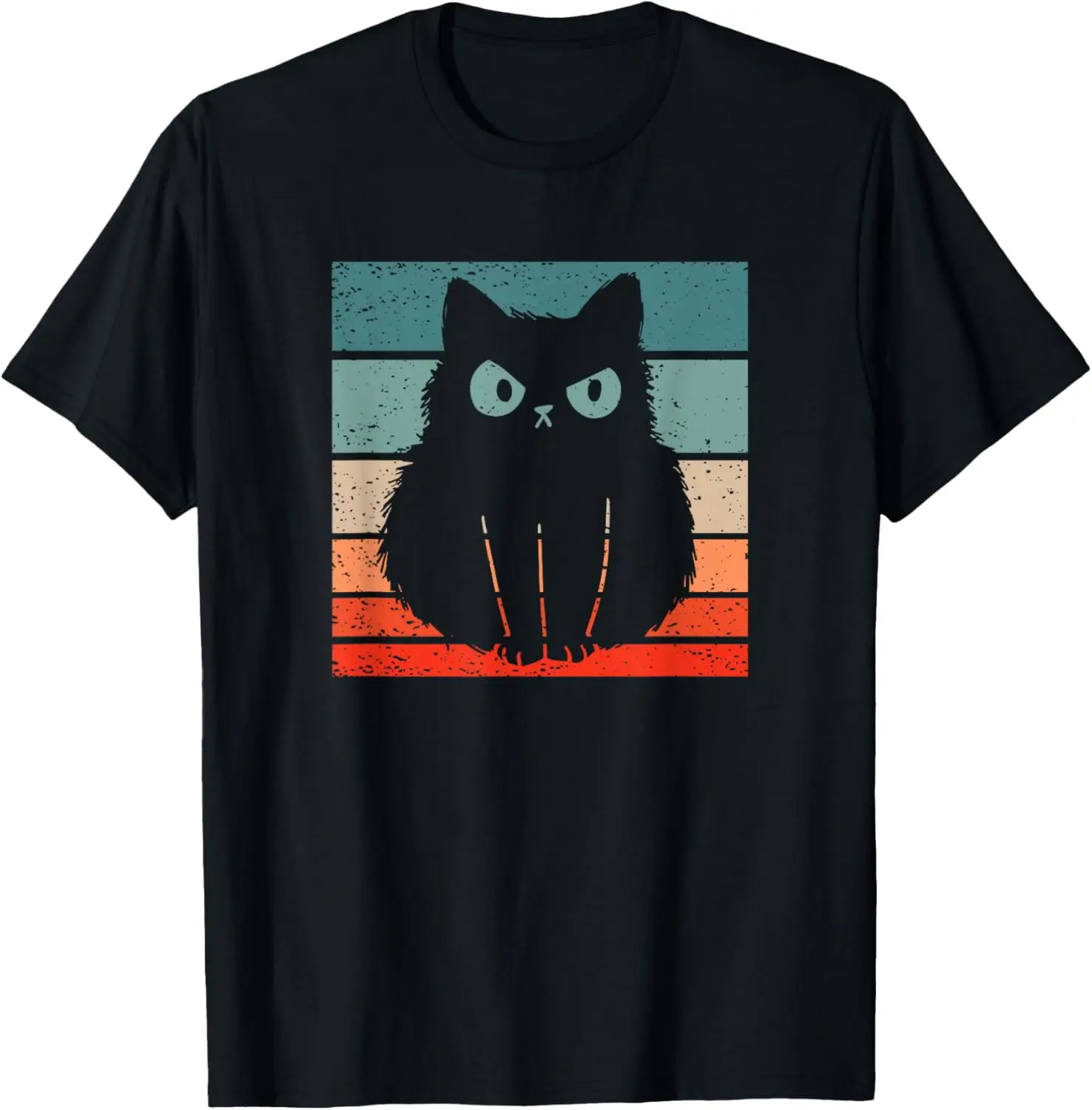 

Cat Retro Style Vintage T-Shirt